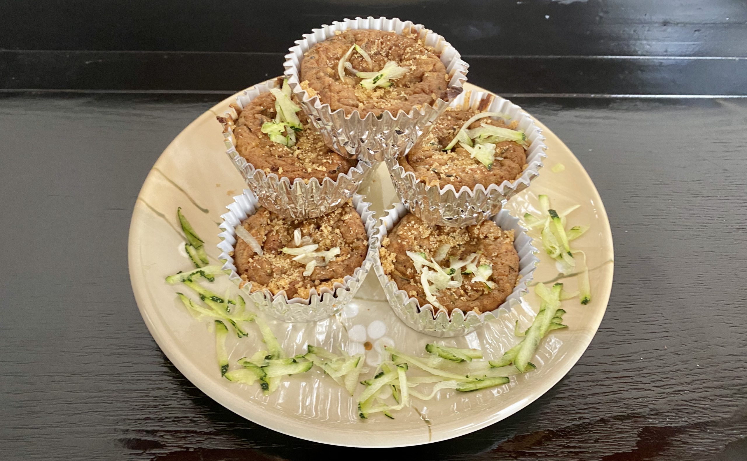 Moist Zucchini Muffins Syesha's Sweets